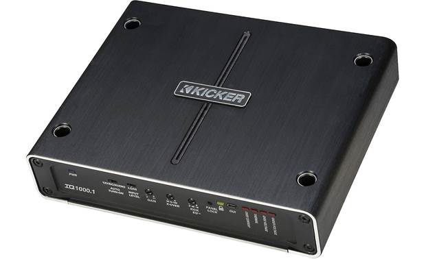 Kicker 42IQ10001 1x1000-Watt Mono Class D Subwoofer Amplifier - Bass Electronics