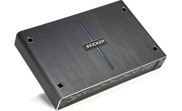 Kicker 42IQ10005 4x125-Watt Four-Channel Full-Range Class D Amplifier with 500-Watt Class D Subwoofer Channel - Bass Electronics