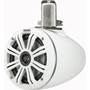 Kicker 45KMTC65W KMTC65 (165mm) Loaded Marine Cans with 45KM654L speaker pair; white grill on white can - Bass Electronics