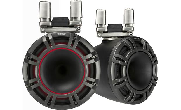 Kicker 44KMTC94 KMTC9 9-Inch (228mm) Horn-Loaded Tower System, Pair, 4-Ohm, CHARCOAL - Bass Electronics