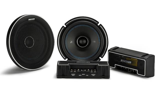 Kicker 44QSC674 QSC 6.75-Inch (165mm) Coaxial Speakers, 4-Ohm - Bass Electronics