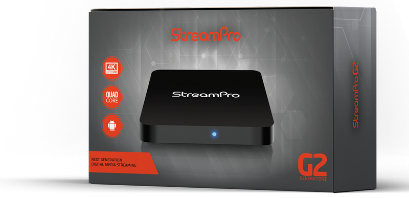 StreamPro G2 Android TV Box 4K - Bass Electronics