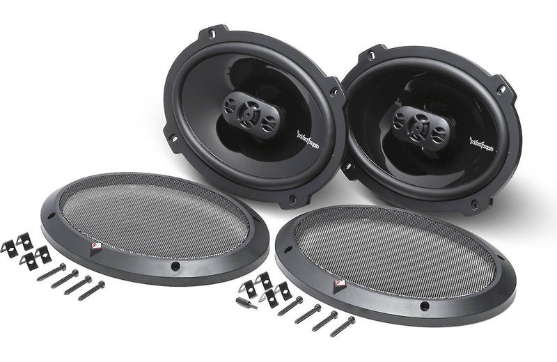 Rockford Fosgate P1694 Punch Series 6"x9" 4-way car speakers