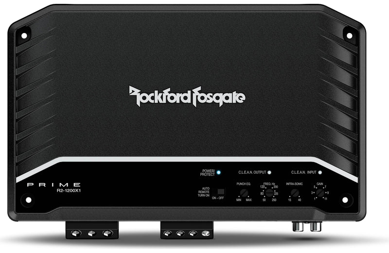 Rockford Fosgate R2-1200X1 Prime Series 1200 Watt Mono Amplifier - Bass Electronics