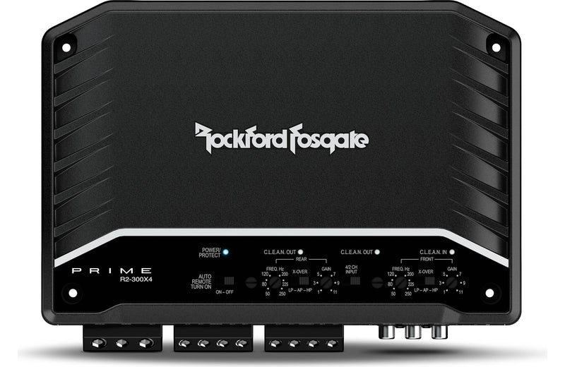 Rockford Fosgate R2-300X4 Prime Series 4-Channel Amplifier - Bass Electronics
