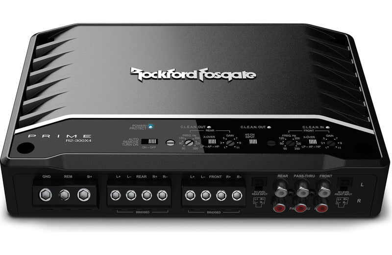 Rockford Fosgate R2-300X4 Prime Series 4-Channel Amplifier - Bass Electronics