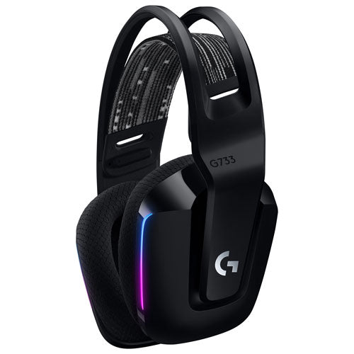 Logitech G733 LIGHTSPEED RGB Wireless Gaming Headset - Black