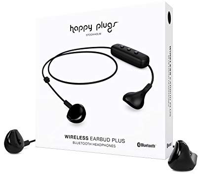 Happy Plugs Wireless Earphone Earbud Plus Wireless - Bass Electronics