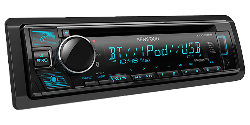 Kenwood KDC-BT35 Single Din CD/USB/AUX/ Bluetooth Audio Receiver