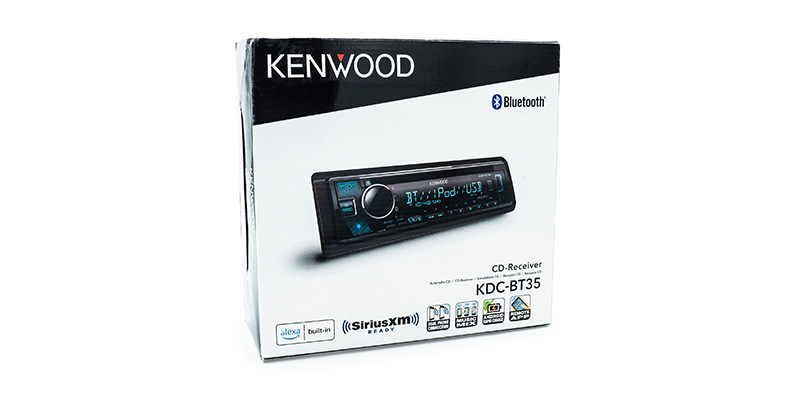 Kenwood KDC-BT35 Single Din CD/USB/AUX/ Bluetooth Audio Receiver