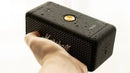 Marshall Emberton Waterproof Bluetooth Wireless Speaker - Black/Brass - Bass Electronics