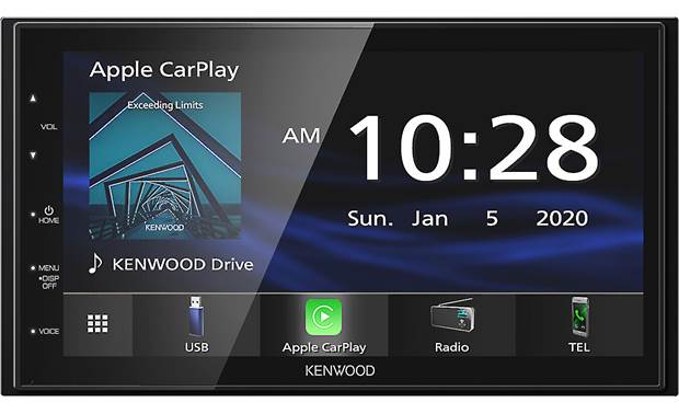 Kenwood DMX4707S Digital multimedia receiver apple carplay Android Auto - Bass Electronics