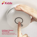 Kidde 120 V AC Wireless Talking Smoke & Carbon Monoxide Alarm with 10-Year Sealed Battery Backup P4010ACSCO-WCA - Bass Electronics