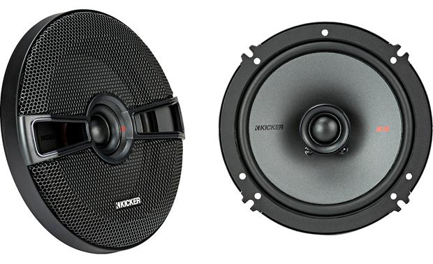 Kicker 41KSC654 6.5 inch Coaxial 2-Way Speakers - Bass Electronics