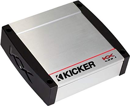 Kicker 40KX400.1 Mono subwoofer amplifier — 400 watts RMS x 1 at 2 ohms - Bass Electronics