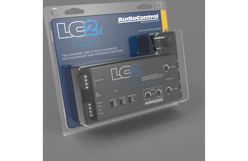 AudioControl LC2i PRO 2-channel line output converter with AccuBASS™