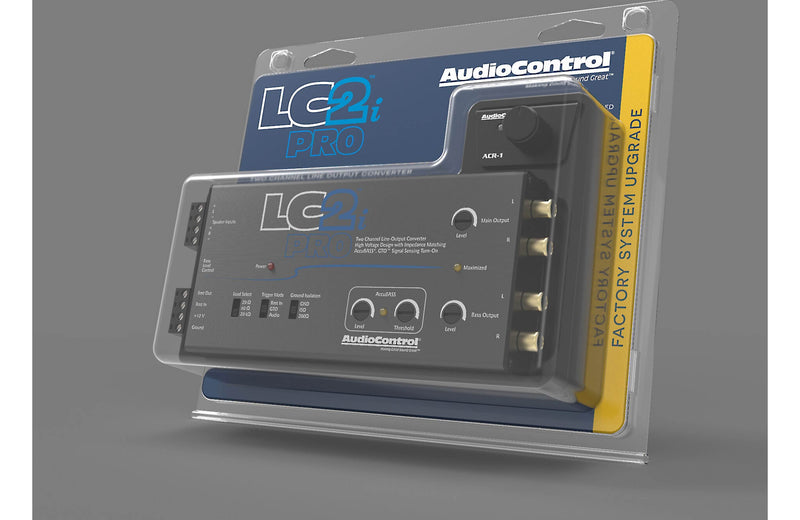 AudioControl LC2i PRO 2-channel line output converter with AccuBASS™ - Bass Electronics