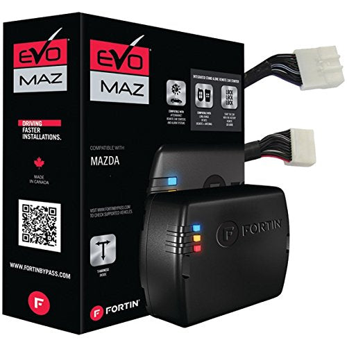 Fortin EVO-MAZT1 Preloaded Module & T-harness Combo For 2013+ Mazda Push-to-Start Vehicles. - Bass Electronics