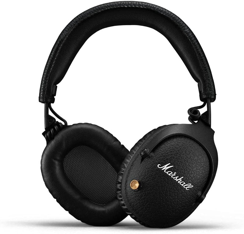 Marshall Monitor II Over-Ear Noise Cancelling Bluetooth Headphones - Black - Bass Electronics