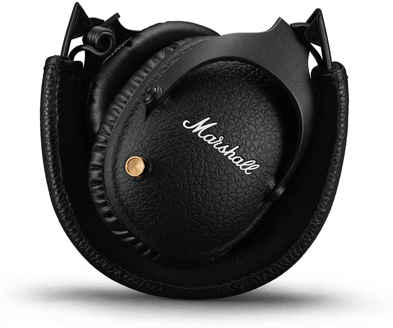 Marshall Monitor II Over-Ear Noise Cancelling Bluetooth Headphones - Black - Bass Electronics