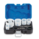 Mastercraft Bi-Metal Hole Saw Set for Wood, Plastic, Drywall, Metal, 9-pc