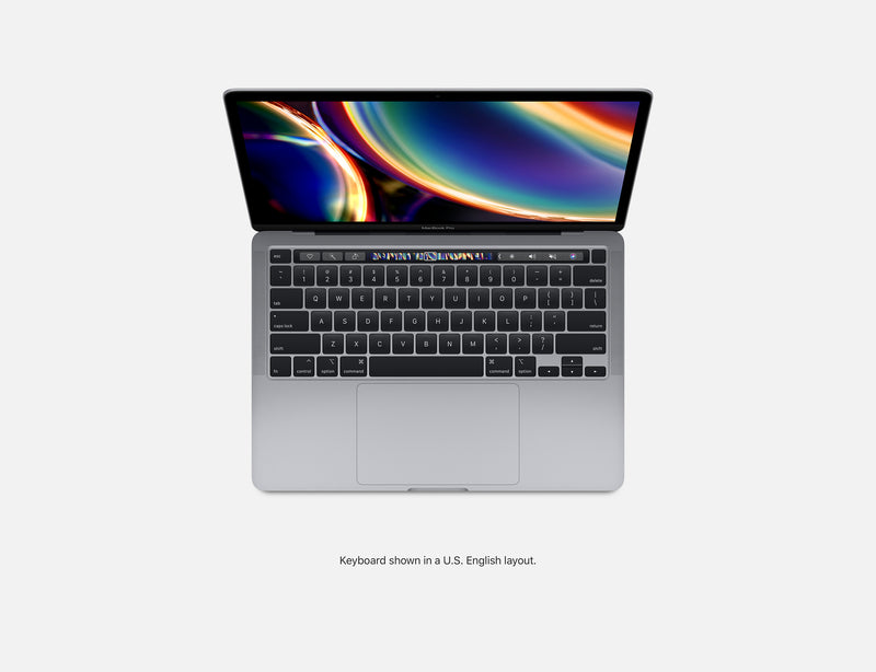 Apple MacBook Pro 13.3” 512GB, 2.0GHz with Intel® i5 10th Generation Processor with Touch Bar - Space Grey - English - Bass Electronics
