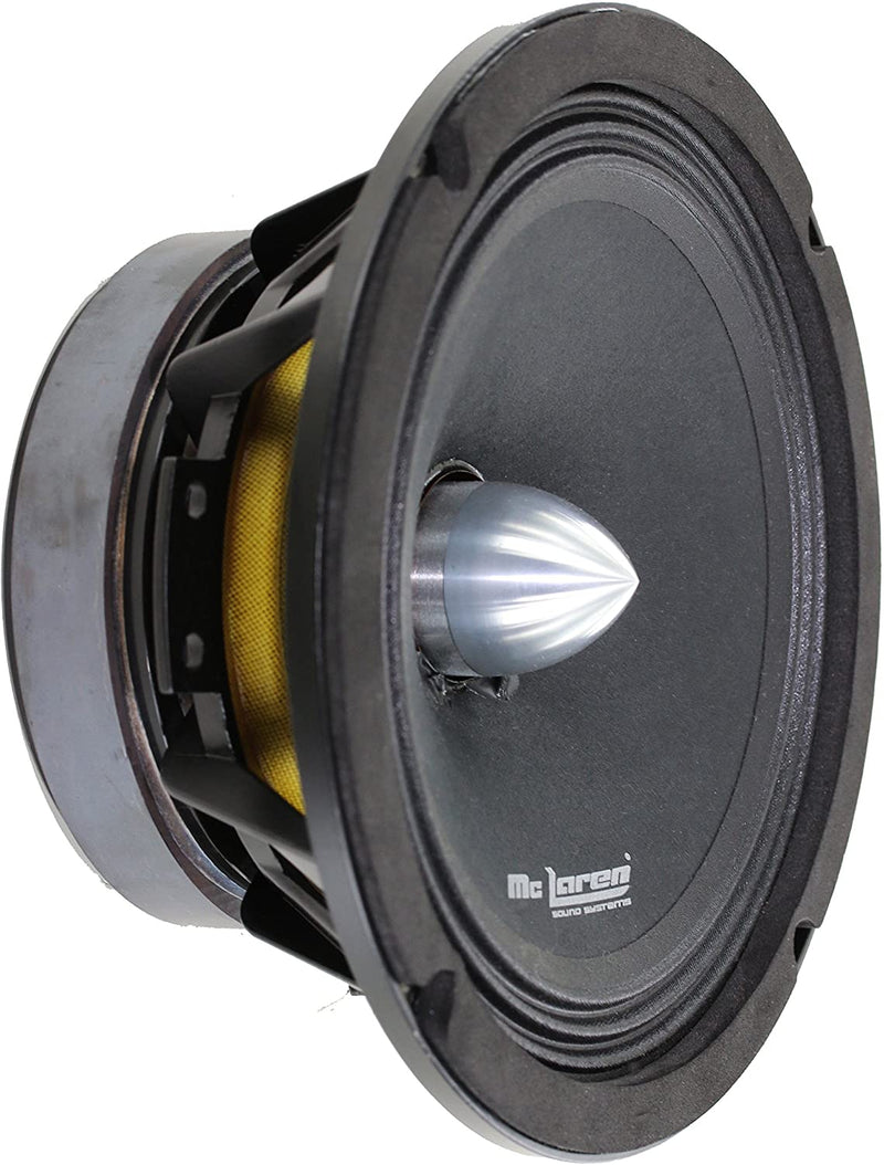 MCLAREN Audio MLM1280 12" Midrange Car Speaker, 2" Vc, 600W Max - Bass Electronics