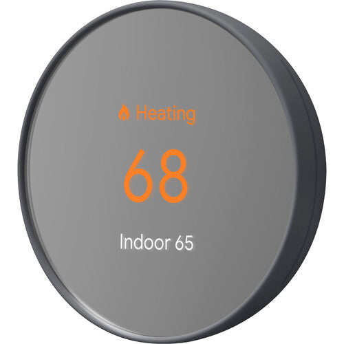 Google Nest Wi-Fi Smart Thermostat - Charcoal - Bass Electronics