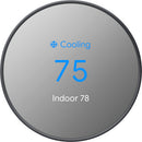 Google Nest Wi-Fi Smart Thermostat - Charcoal - Bass Electronics