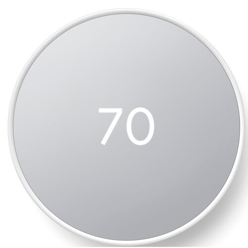 Google Nest Wi-Fi Smart Thermostat - Snow - Bass Electronics