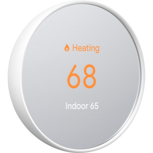 Google Nest Wi-Fi Smart Thermostat - Snow - Bass Electronics