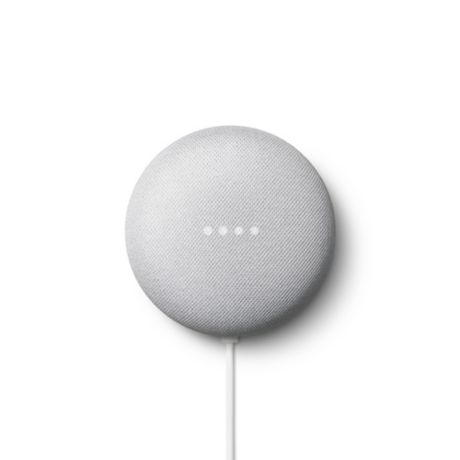 Google Nest Mini (2nd Gen) Smart Speaker - Chalk - Bass Electronics