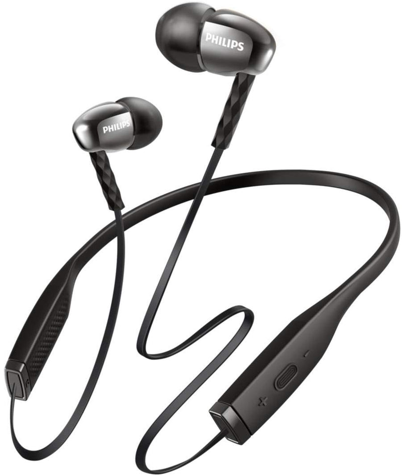 Philips Bluetooth Headphone, Black - Bass Electronics