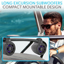 Pyle PLMRLEWB46B Marine Wakeboard Tower Speaker with Built-in LED Lights - Bass Electronics