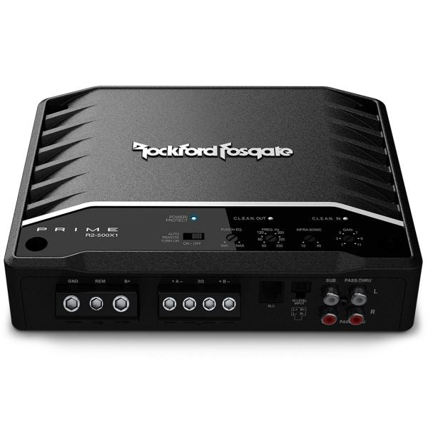 Rockford Fosgate R2-500X1 Prime Series 500 Watt Mono Amplifier - Bass Electronics