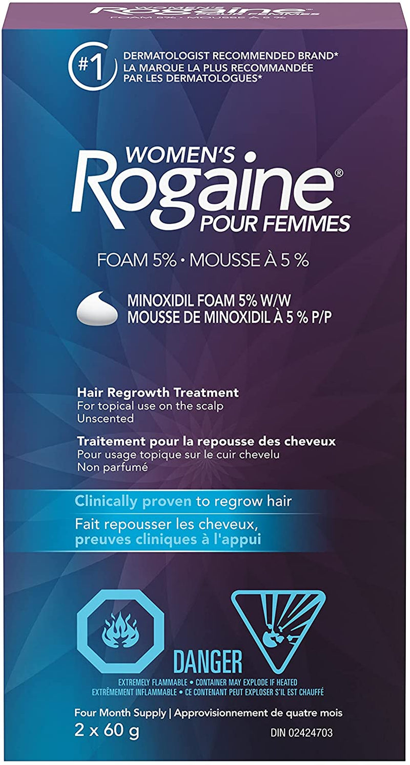 Rogaine Women's Rogaine 5% Minoxidil Foam - Once-a-day