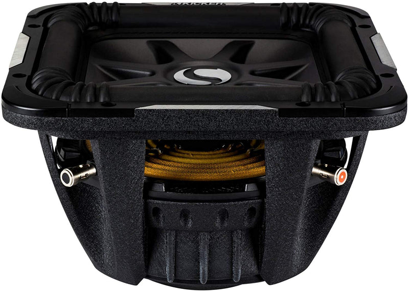 KICKER S10L74 10" 1200W 4-Ohm Car Audio Subwoofer L7… - Bass Electronics