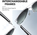 Soundcore by Anker Frames Tour Bluetooth Audio Sunglasses - Black - Bass Electronics