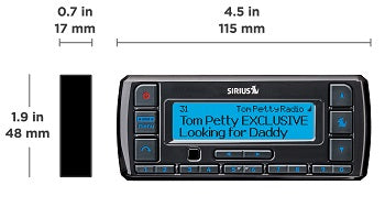 SiriusXM Stratus 7 Radio & Vehicle Kit - Bass Electronics