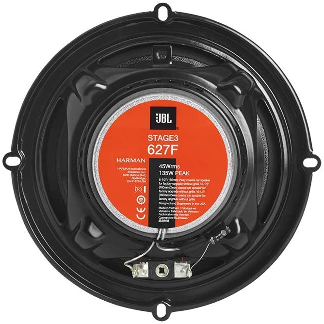 JBL Stage3 627F (Stage3627FAM) Stage3 Series 6-1/2" 2-Way Coaxial Car Speaker - Bass Electronics