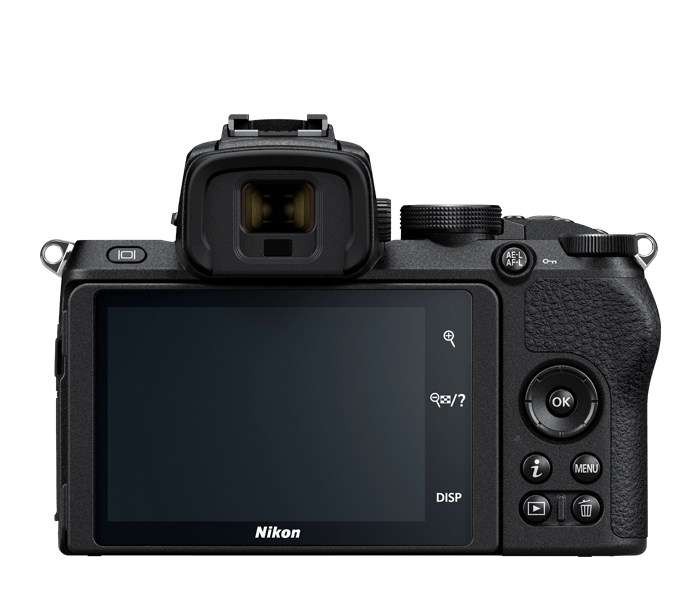 Nikon Z 50 Mirrorless Camera with NIKKOR Z DX 16-50mm f/3.5-6.3 VR Lens Kit - Bass Electronics